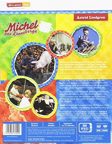 Astrid Lindgren: Michel aus Lönneberga - Spielfilm-Komplettbox (Spielfilm-Edition, 3 Discs) [Alemania] [DVD]