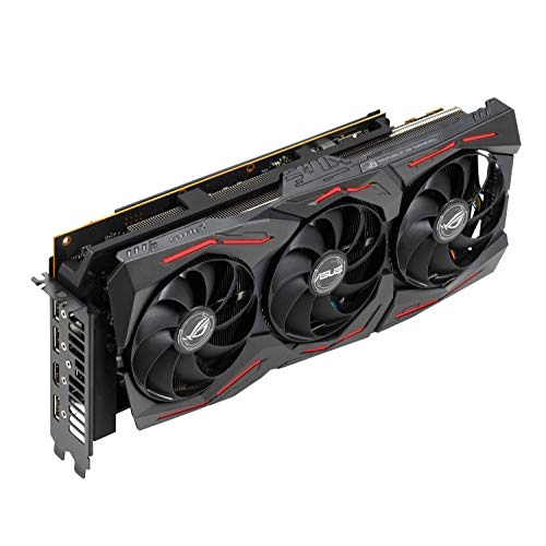 ASUS ROG Strix Radeon RX 5700 XT OC Edition 8GB GDDR6 - Tarjeta gráfica (Ventiladores Axial-Tech, tecnología Auto-Extreme, Super Alloy Power II, MAX Contact, Fan Connect II, Aura Sync, GPU Tweak II)