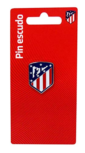 Atletico DE Madrid Pin Escudo Lacado