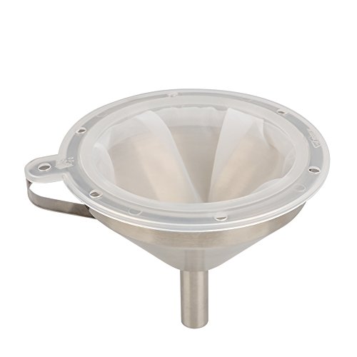 ATPWONZ Filtro de Alimentos Filtro para Colador de Ensamblaje para Embudo de Cocina de 5 Pulgadas (200 Mallas)