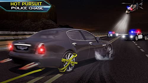 Autopista Policía Persecución Policía Simulador 2018 Alto Velocidad Policía Coche Grappler Gángster Escapar Aventuras Juegos Gratis por Niños