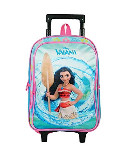 Bagtrotter VAINI96EXPLO Vaiana - Mochila con Estuche (32 x 15 x 42 cm), Color Azul y Rosa