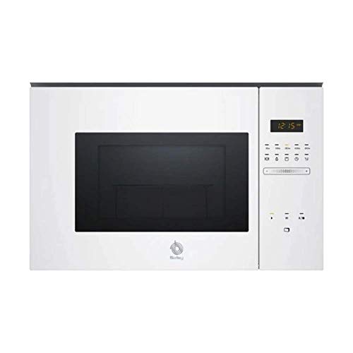 Balay 3CG5172B0 Integrado -  Microondas integrable / encastre con grill, 800 W / 1000 W , color blanco