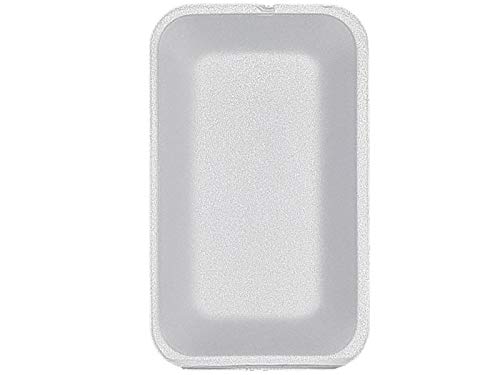 Bandeja Blanca de Porex Modelo 80 135x225x25mm 750 Unidades