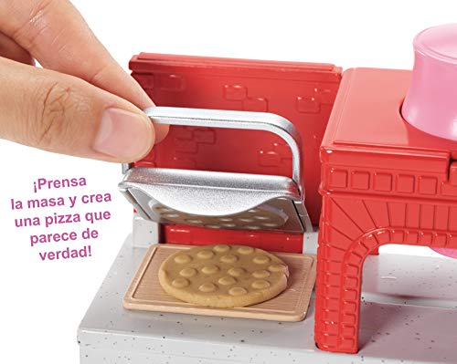 Barbie Quiero Ser pizza chef, muñeca y accesorios de juguete, regalo para niñas y niños 3-9 años (Mattel FHR09) , color/modelo surtido
