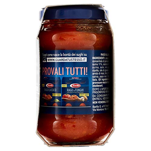 Barilla RagÃ¹ Tomato Sauce with Sausage for Pasta (2x 180g) Ready to Eat!