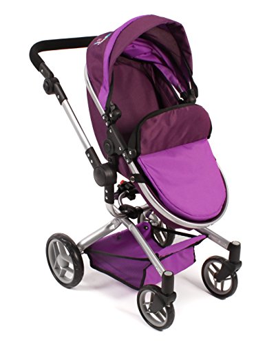 Bayer Chic 2000 593 25 – Carrito para muñecas Yolo, Color Morado