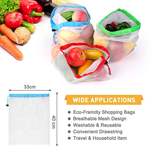 BBLIKE 6 x Tapas Silicona Ajustables Cocina, 4 x Bolsas Silicona Reutilizables, 4 x Bolsas Reutilizables Fruta y Vegetales, Sin BPA para Congelador, Microondas, Conservación de Frescura y Cocción