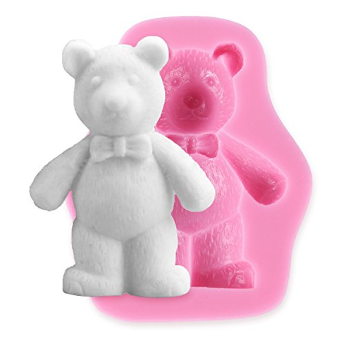 (Bear) - Bear Silicone Fondant Cake Icing Sugarcraft Decorating Mould Tools