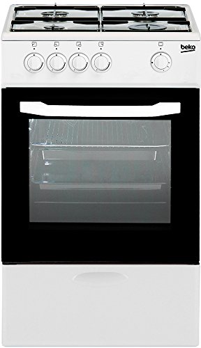 Beko CSG-42009DW Cocina CSG42009DW 4F Horno Gas BUTANOq, Negro