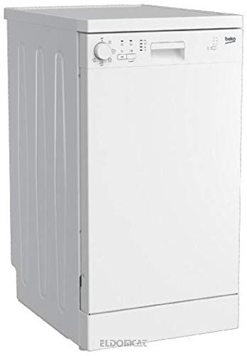 Beko DFS05013W lavavajilla Independiente 10 cubiertos A+ - Lavavajillas (Independiente, Blanco, Tamaño completo (60 cm), Blanco, Botones, Giratorio, Acero inoxidable)