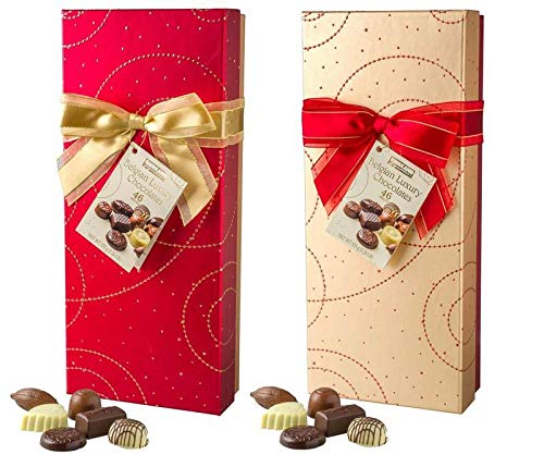 Belgian Luxury Chocolates 46 Piezas - 570 Gr. En Caja Regalo.