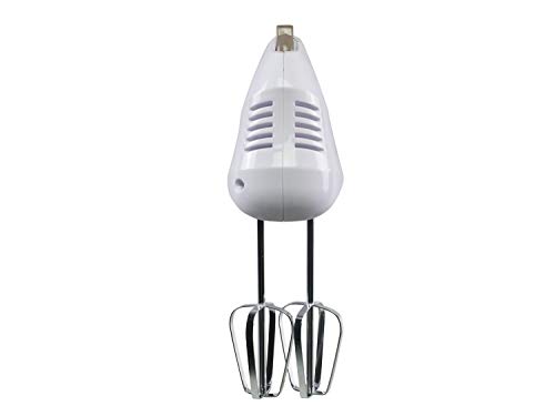 Beper BP.304 Batidora eléctrica y Mezclador, 150 W, ABS, Acero Cromado, Bianco Tortora