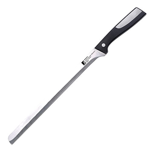 Bergner Resa - Cuchillo jamonero de acero inoxidable, 28 cm