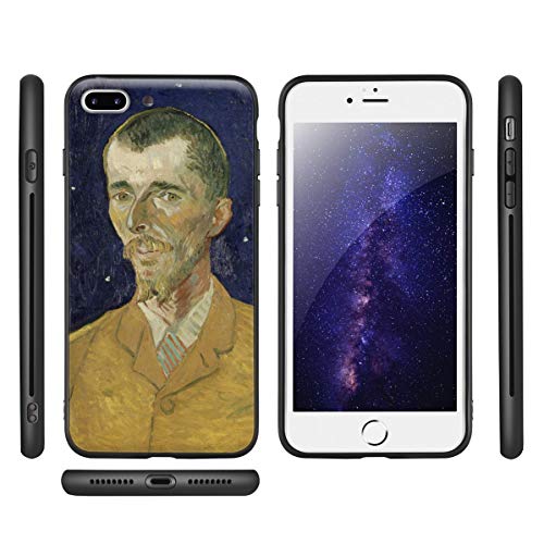 Berkin Arts Vincent Van Gogh para iPhone 7 Plus&iPhone 8 Plus/Caja del teléfono Celular de Arte/Impresión Giclee UV en la Cubierta del móvil(Eugene Boch)