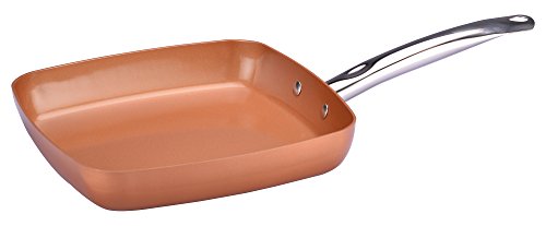BestofTv copchef02 – 24 Copper Chef sartén Aluminio Forjado y cerámica, Cobre, 24 cm