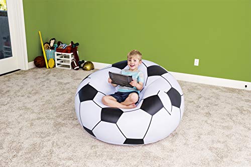 Bestway 75010 - Puff Hinchable Balón Fútbol