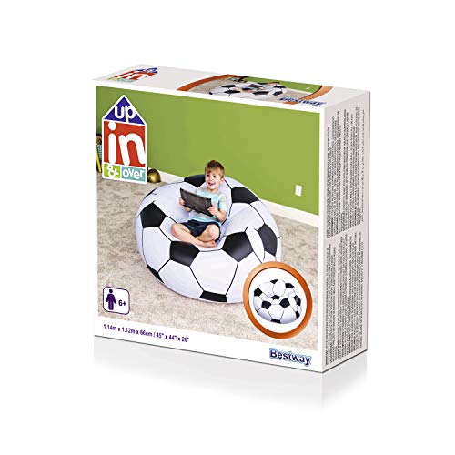 Bestway 75010 - Puff Hinchable Balón Fútbol