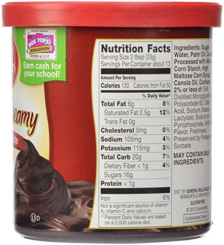 Betty Crocker - Dark Chocolate Frosting - 1 x 453gr