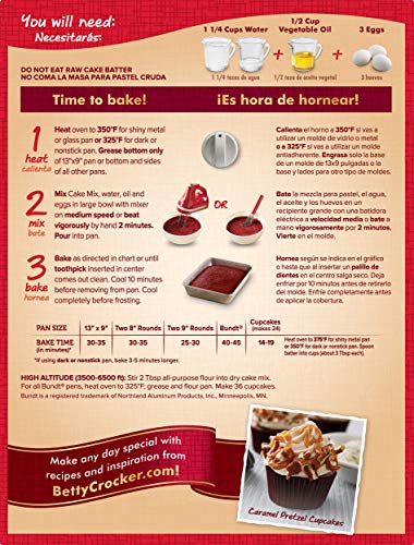 Betty Crocker Super Moist Red Velvet Cake Mix - 432 gr