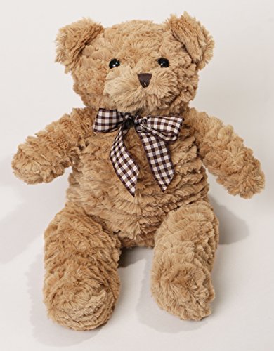 Betz Peluche Osito Teddy con pañuelo a cuandros marrón tamaño 38cm