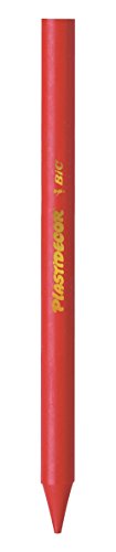 BIC Kids Plastidecor- Blíster de 24 unidades, ceras para colorear, colores surtidos