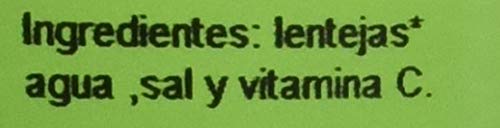 Bionsan Lentejas Cocidas Ecológicas - 4 Botes de 400 gr - Total : 1600 gr