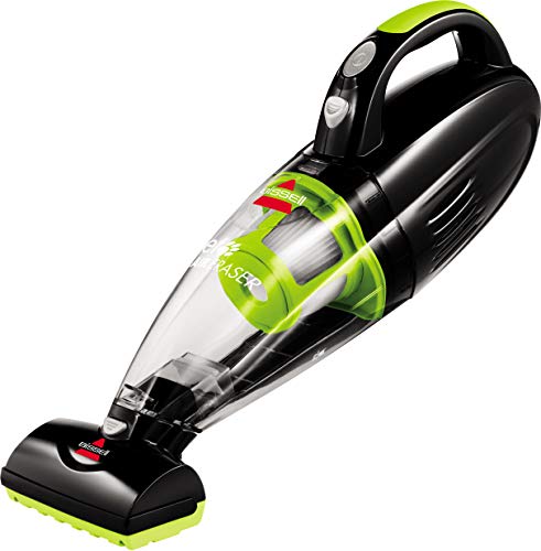 Bissell Pet Hair Eraser Aspirador de Mano para Pelo de Mascotas, 0 W, 68 Decibelios, Negro/Verde