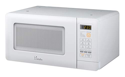 bkitchen Mini 200 - Microondas Compacto con función de descongelar y Diamond Cavity para un Calentamiento Uniforme, empotrable