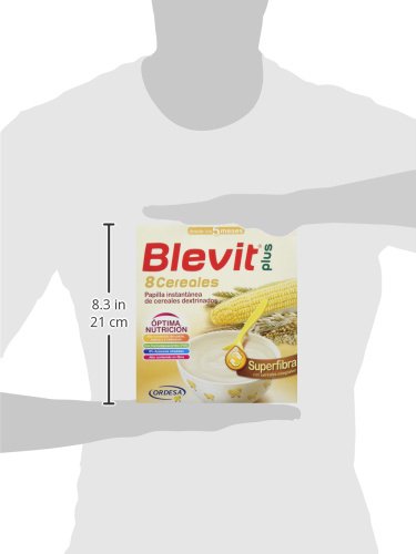 Blevit Plus Superfibra 8 Cereales, 1 unidad 600 gr. A partir de los 5 meses