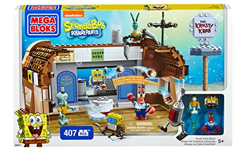 Bob Esponja - Robo en el Krusty Krab (Mega Bloks 94613)