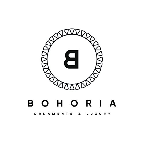 BOHORIA® Premium Design Posavasos (Set de 6) - Posavasos decorativos para vidrio, copas, floreros, velas en su mesa de comedor en madera, vidrio o piedra (Ronda | 9cm) (Edición) (Boho)