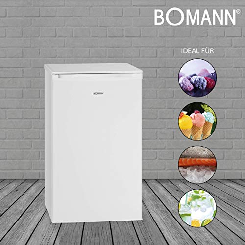 Bomann GS 195 - Congelador (A++, 133 kWh / año, 71 l), color blanco