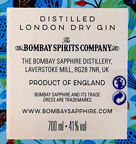 Bombay Sapphire Ginebra English Estate Limited Edition - 700 ml