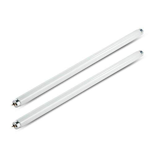 Bombillas de 8 W para matamoscas T5, tubo UV, 2 unidades de repuesto para matamoscas eléctrico, lámpara UV T5, tubo de luz UV para matamoscas de 16 vatios, lámpara electrónica de tubo de luz UV para