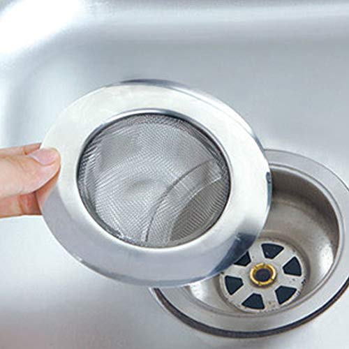 BONNIO Acero Inoxidable Cocina baño Lavabo desagüe Fregadero Malla tamiz Filtro