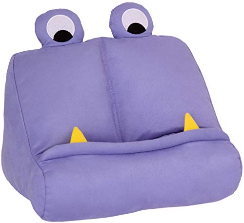 Bookchair Vertrieb Bookmonster 60131 - Monstruo Cojín Soporte para Tablet, Almohada de Apoyo Libro, Reposa Book Holder, iPad Lectura