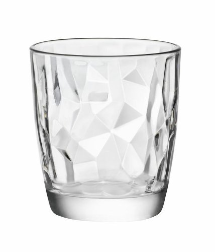 Bormioli Rocco Diamond – Vasos transparentes, juego de 6