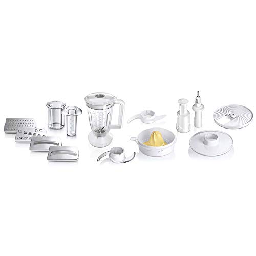 Bosch MCM4 Styline MCM4100 - Robot de cocina con accesorios, 800 W, color blanco