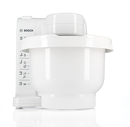 Bosch MUM4405 - Robot de cocina MUM4 para repostería, 500 W, capacidad 3.9 l, color blanco