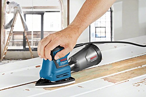 Bosch Professional GSS 160 Multi - Lijadora orbital (180W, 3 placas Lijadoras 140, 160 y Delta, en L-BOXX)