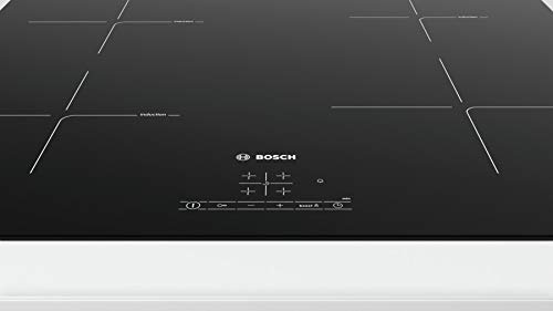 Bosch Serie 4 PUE611BB1E hobs Negro Integrado Sin - Placa (Negro, Integrado, Sin Placa de inducción, Cerámico, Tocar, 4600 W)