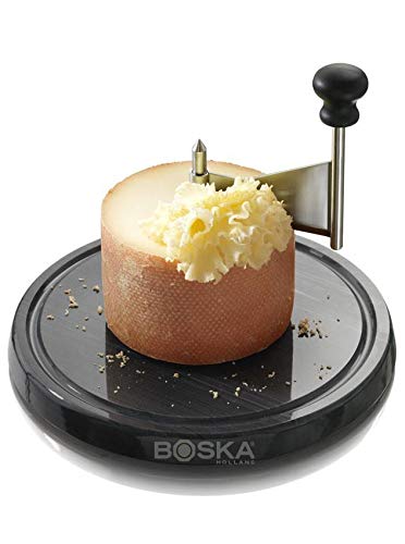 BOSKA 850520 Cortador de Queso Acero Inoxidable - Cortadores de Queso (Acero Inoxidable, Acero Inoxidable, Negro, 225 mm, 225 mm)