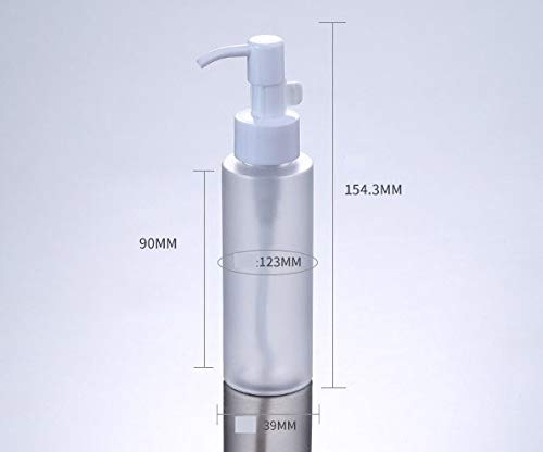 Botella de viaje, Sub-botella de cosméticos helados 100 ml, Sub-botella de cosméticos portátil, Botella para la prensa de productos para el cuidado de la piel
