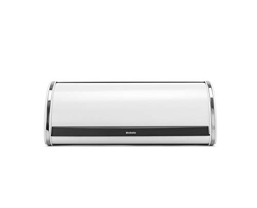 Brabantia Panera con Tapa Enrollable, Blanco, Large