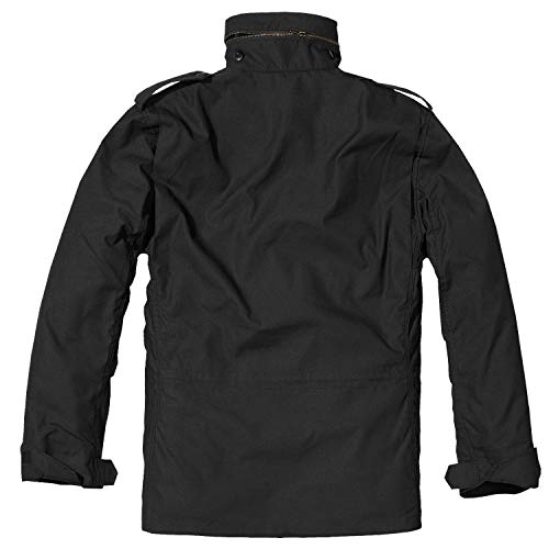 Brandit M65 Chaqueta, Hombre, Negro XL