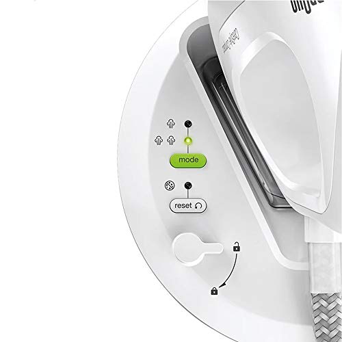 Braun Hogar Carestyle Compact IS2044VI Centro De Planchado, Suela 3D Eloxal Plus, Vapor Constante, 2200 W, Blanco/Purpura