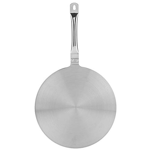 Broco Difusor de calor, adaptador inducción Stainless steel heat distributing diffuser induction plate convertidor de difusor de calor para suministro de hogar de cocina/eléctrico/de inducción(24cm)