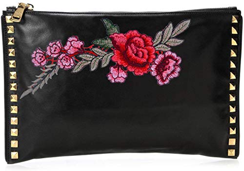 BronaGrand 10pcs Parches Bordados de Flores Parches de Rosas para Vaqueros Ropa Sombrero Zapatos,5 Estilos