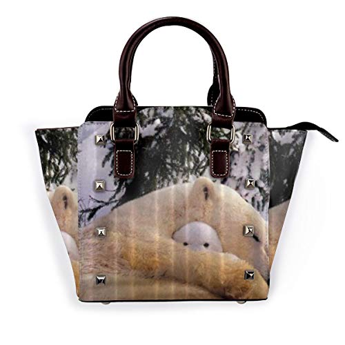 BROWCIN Pirámide Desierto Camello exótico Trópico Palmera Ruinas pequeñas pirámides bajo un cielo soleado Desmontable Moda Tendencia Bolso de las señoras Bolso de hombro